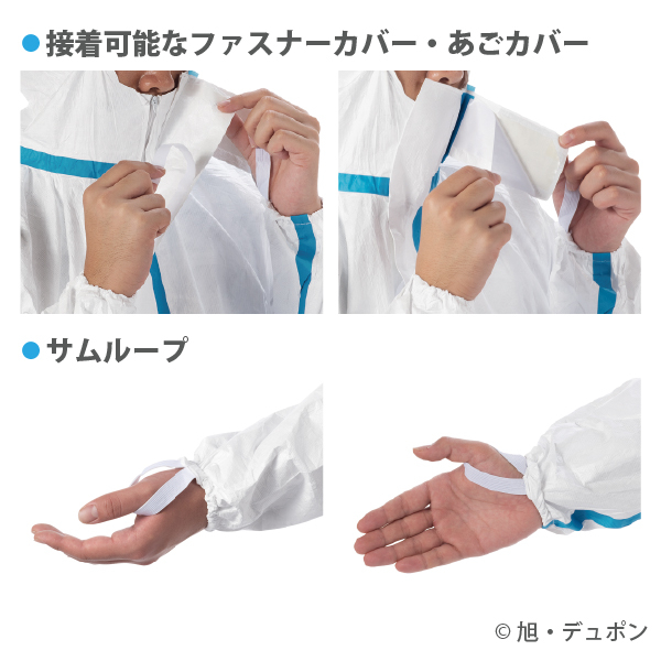 デュポン™タイベック®ソフトウェア Ⅲ型 | 製品紹介 | 防護服の知恵.com