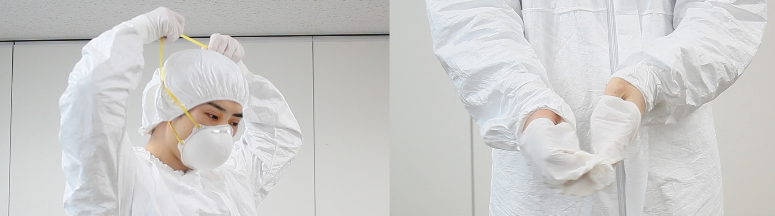 防護服の着脱について 「第１回 感染症対策用防護服編」