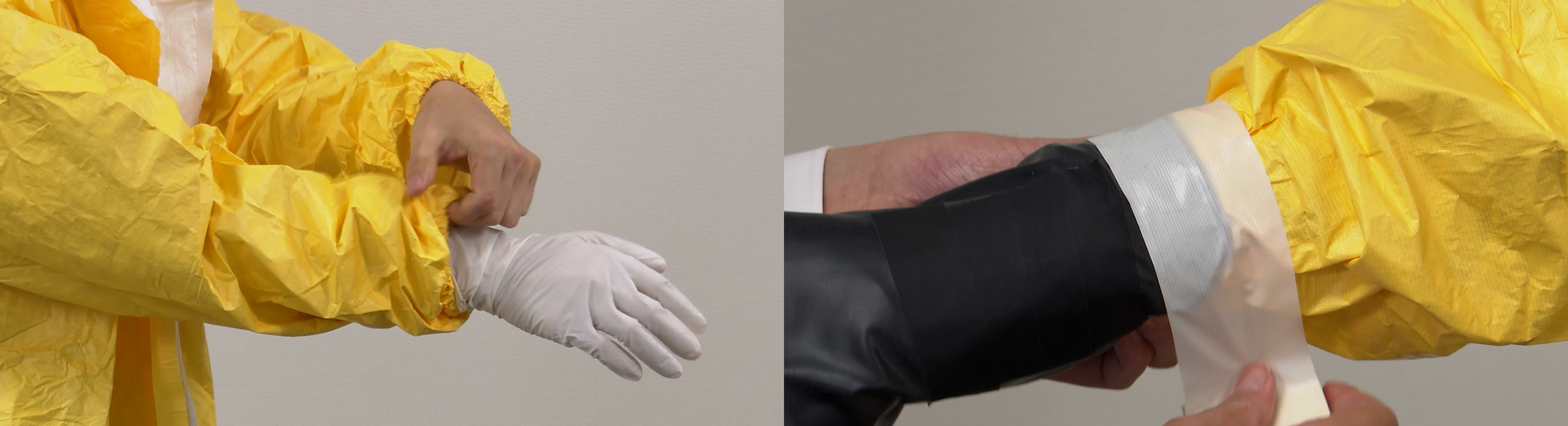 防護服の着脱について 「第２回 化学防護服編」