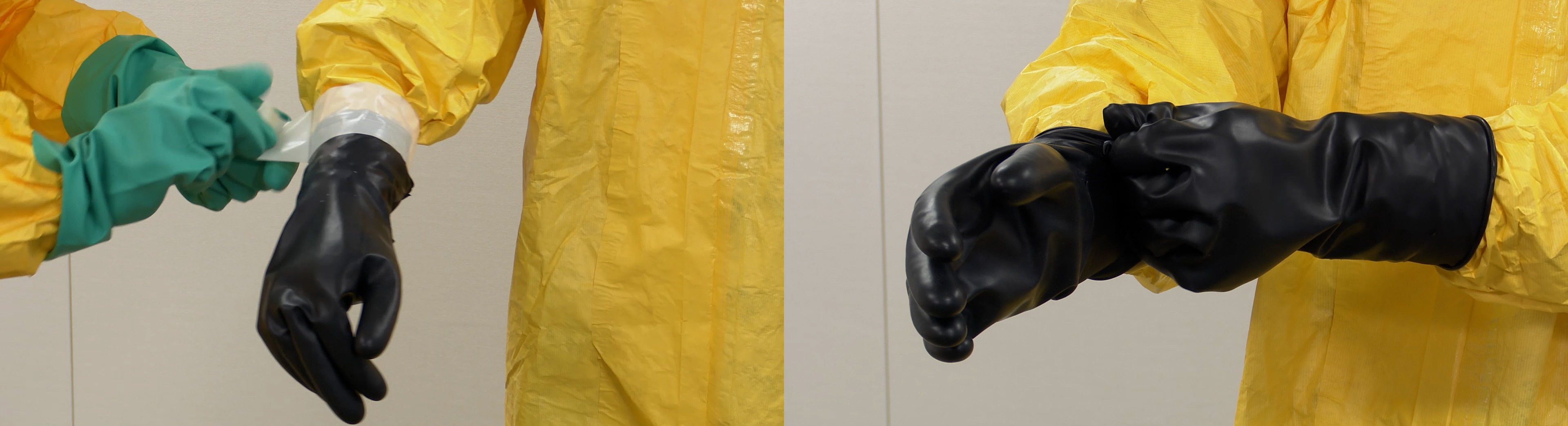 防護服の着脱について 「第２回 化学防護服編」