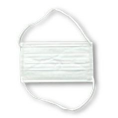 製品紹介：不織布３層「息爽快マスク」（HM-39957（頭掛け）/HM-39959（耳掛け））